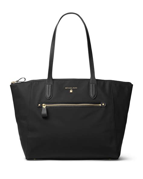 michael michael kors women's large kelsey tote|kelsey medium nylon tote bag.